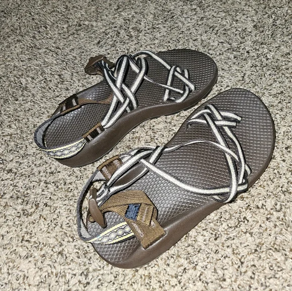 Chaco | Shoes | Brown And Gray Chaco Strappy Sandals | Poshmark display picture 1
